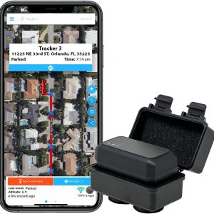 Optimus 3.0 GPS Tracker – Over 1 Month Battery – with Heavy Duty Waterproof Case and Powerful Magnets for Vehicles and Assets