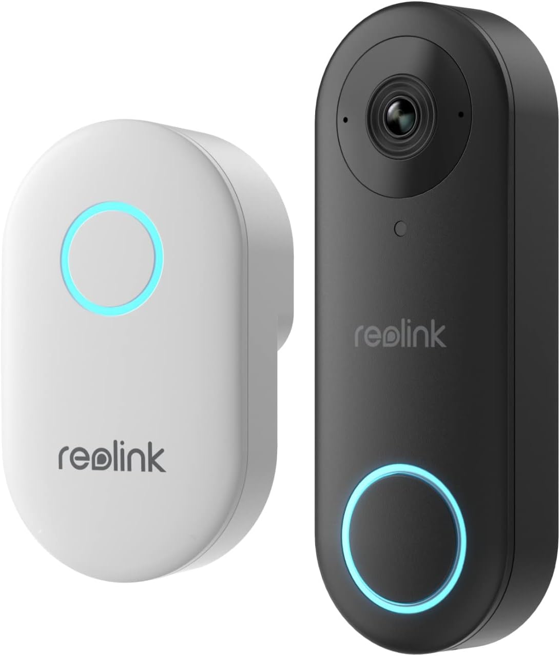 REOLINK Video Doorbell WiFi Camera – Wired 2K Outdoor, 5G&2.4G WiFi, 4:3 Wide View Angle, Smart Detection, Local Storage, No Subscription Front Door Home Security, Customized Chime V2